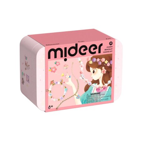 Mideer charm bracelet making kit – صندوق صنع المجوهرات